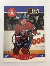 1990-91 Pro Set - Mike Keane #151 (RC)