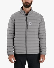 Carhartt Men's 106013 LWD Relaxed Fit Stretch Insulated Jacket Asphalt 2XL NEW