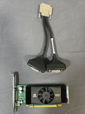 Dell NVIDIA Quadro NVS 420 (p737) 512MB GDDR3 SDRAM PCI Graphic Card