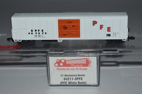 Frigorífico mecánico Pacific Fruit Express 57' escala N Roundhouse 84211 C54860 | Zustand: Used