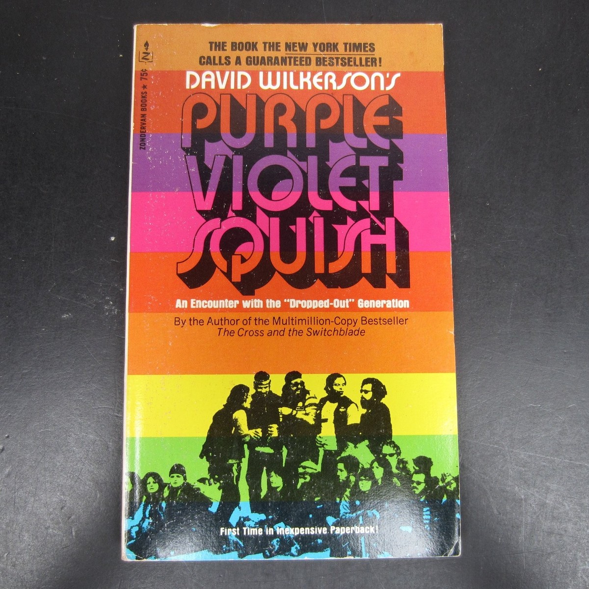 Purple Violet Squish David Wilkerson 1971 Paperback Youth Culture