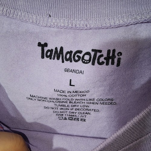 Tamagotchi kids Large purple shirt - Picture 3 of 6