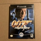 Nintendo GameCube James Bond 007 Nightfire Complete In Box