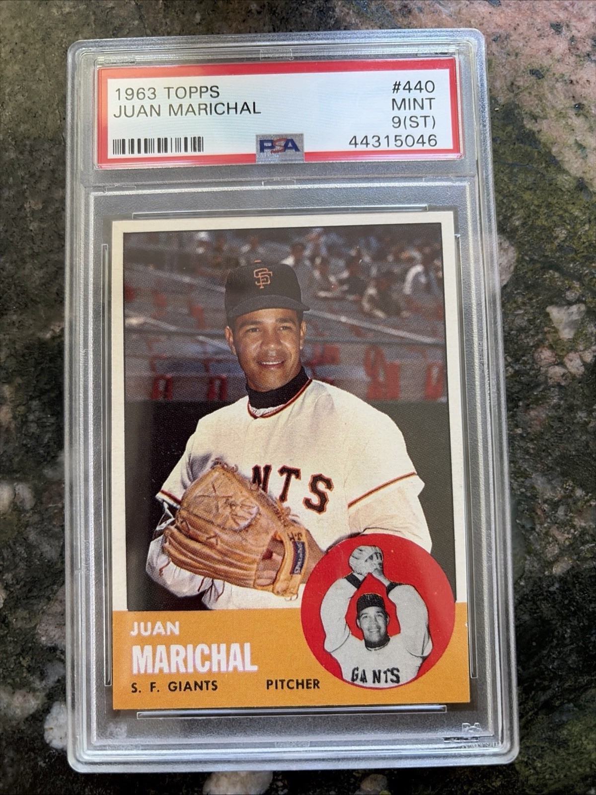 1963 Topps - Juan Marichal #440 PSA 9 Mint Vintage!
