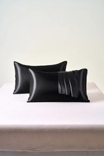 2 Pack 100 Satin Silk Pillowcase for Hair and Skin Comfortable 1 Pair