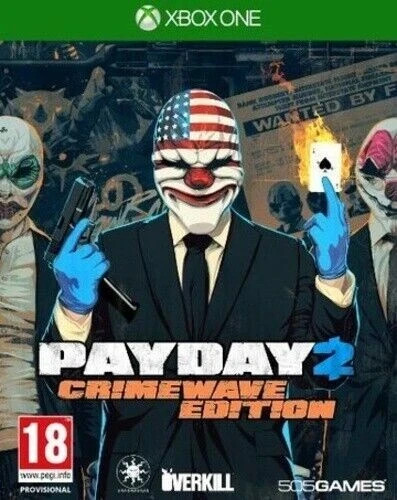 Payday 2: Crimewave Edition Microsoft Xbox One Video Game - FREE POSTAGE 🚚📦
