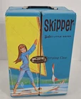 X-737 VINTAGE 1960'S MATTEL BARBIE SKIPPER DOLL CARRYING CASE