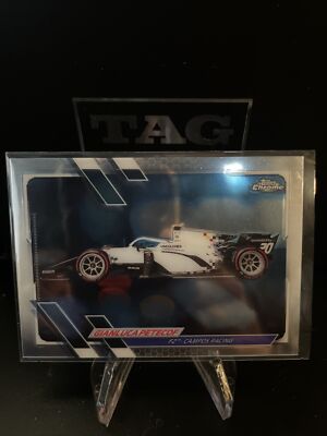 2021 Topps Chrome Formula 1 F1 #123 GIANLUCA PETECOF F2 Campos racing card