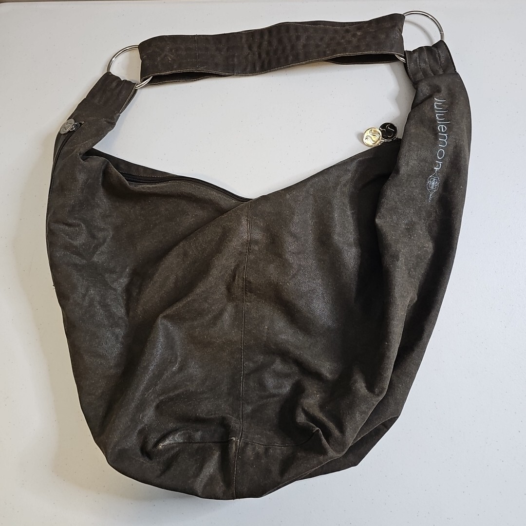 Vintage Lululemon Hobo Slouch Large Brown Canvas Diaper Gym Bag | eBay