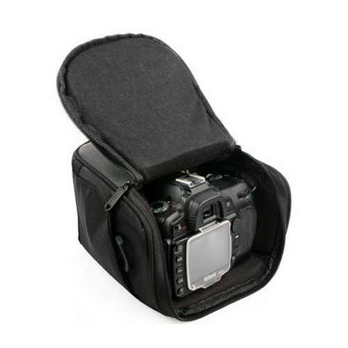 Nylon Camera Waterproof Bag Soft Carrying Case Bag For Canon Digital Storage - Picture 7 of 9