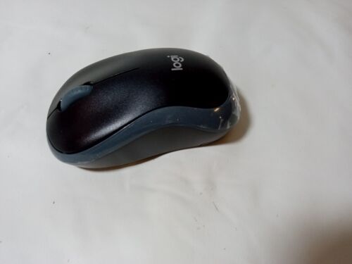 Logitech M185 kabellose optische blaue Maus mit Nano-Empfänger Scrollrad 3 Tasten - Bild 3 von 11