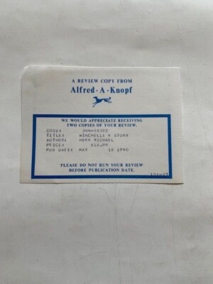 WALTER WINCHELL - 1ST. ED. REVIEW COPY BY MICHAEL HERR | eBay