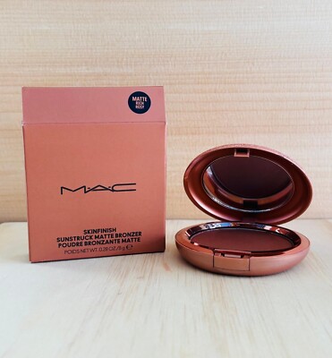 MAC Skinfinish Sunstruck Matte Bronzer 0.28 oz/8 g ~ MATTE RICH ROSY