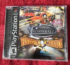 Pro Pinball: Fantastic Journey (Sony PlayStation 1, 1996) Complete With Manual