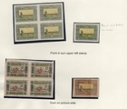Azerbaijan 1919 2 blocks+2 stamps Lyapin#3+4+10 MH