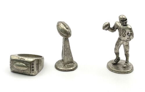 Monopoly NFL Grid Iron Football Replacement Pieces Tokens, Cards, Money and More - Picture 4 of 56