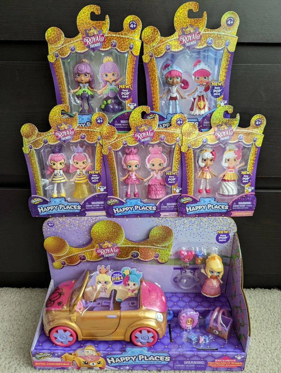 Shopkins Happy Places Royal Trend Royal Convertible New Sealed