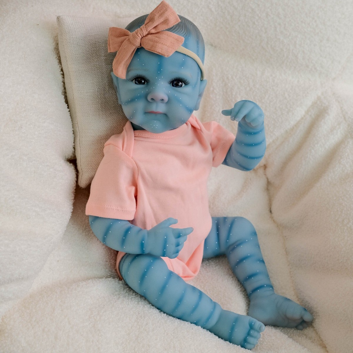 Reborn Baby Dolls Avatar 18in Fantasy Realistic Newborn Doll Full