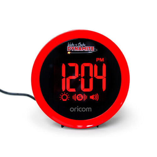 Oricom WNS80 Wake 'N' Shake Loud Alarm Clock with Shaker - Loud Vibrate Bed - Picture 4 of 8
