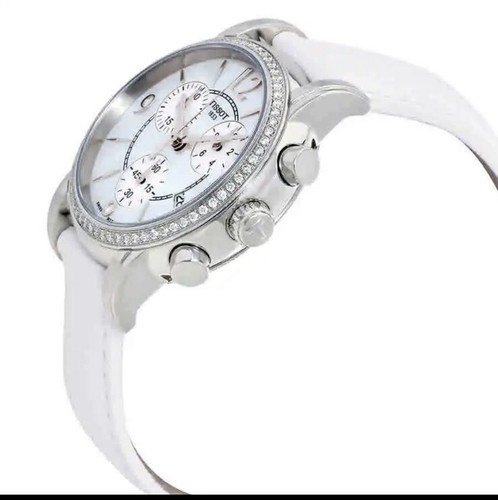 Orologio da donna Tissot Dresssport quadrante MOP diamante T0502176711700 prezzo al pubblico consigliato $2.050 - Foto 2 di 3