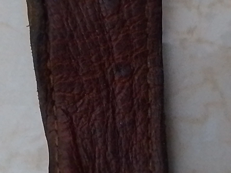 Bolso Mensajero de Cuero Marrón Raro De Colección, Cartera, Antiguo - Usado - Antiguo Hecho a Mano Foto 4 de 4