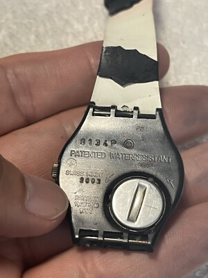 1989 Hipster Colorful Geometric Minimalistic Swiss Made Swatch (  Read Descripti 1989 Hipster Colorful Geometric Minimalistic Swiss Made  main image 4