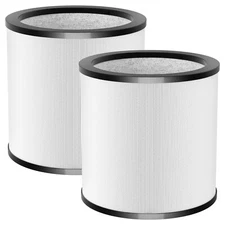 2 Pack Upgraded TP01 Filter True HEPA Filter Replacement Compatible with Dyso...
