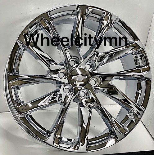 24” chrome OE replica SET rims SSX fits 2023 Chevy Silverado High ...