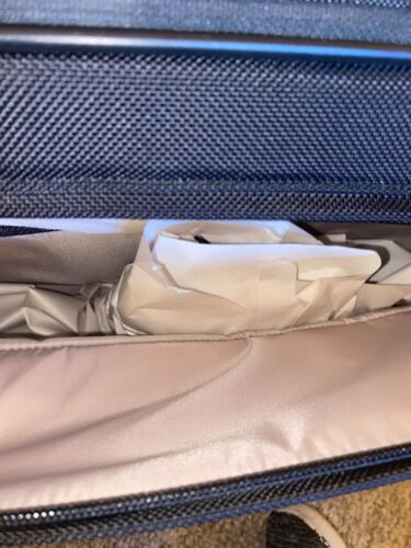 TUMI Georgetown Black Ballistic Nylon 2 wheel Carry On Under Seat Business Case - Picture 3 of 11