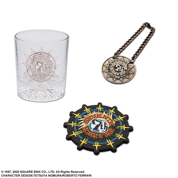 Pre-order FINAL FANTASY VII Remake Glass & Coaster Set Seventh