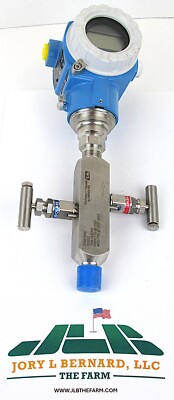 ENDRESS HAUSER, CERABAR S, PMP71-TBC1WB1RDAAA+O9Z1, W/ MANIFOLD, TRANSMITTER, S