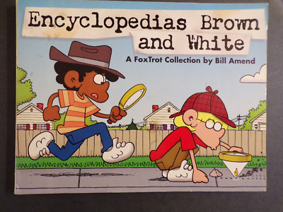 Encyclopedias Brown & White (Andrews & McMeel 2001) Bill Amend, PB, J88