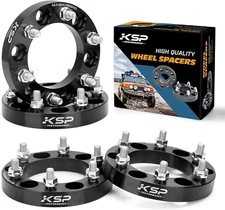 6X5.5 Wheel Spacers, KSP Forged 1"(25Mm) 6X139.7Mm to 6X139.7Mm Thread Pitch M12