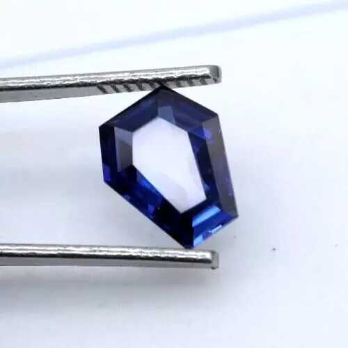 Natural 100 Ct Blue Sapphire Fancy Cut Loose Certified Gemstones 8-10 Pcs Lot - Picture 7 of 19