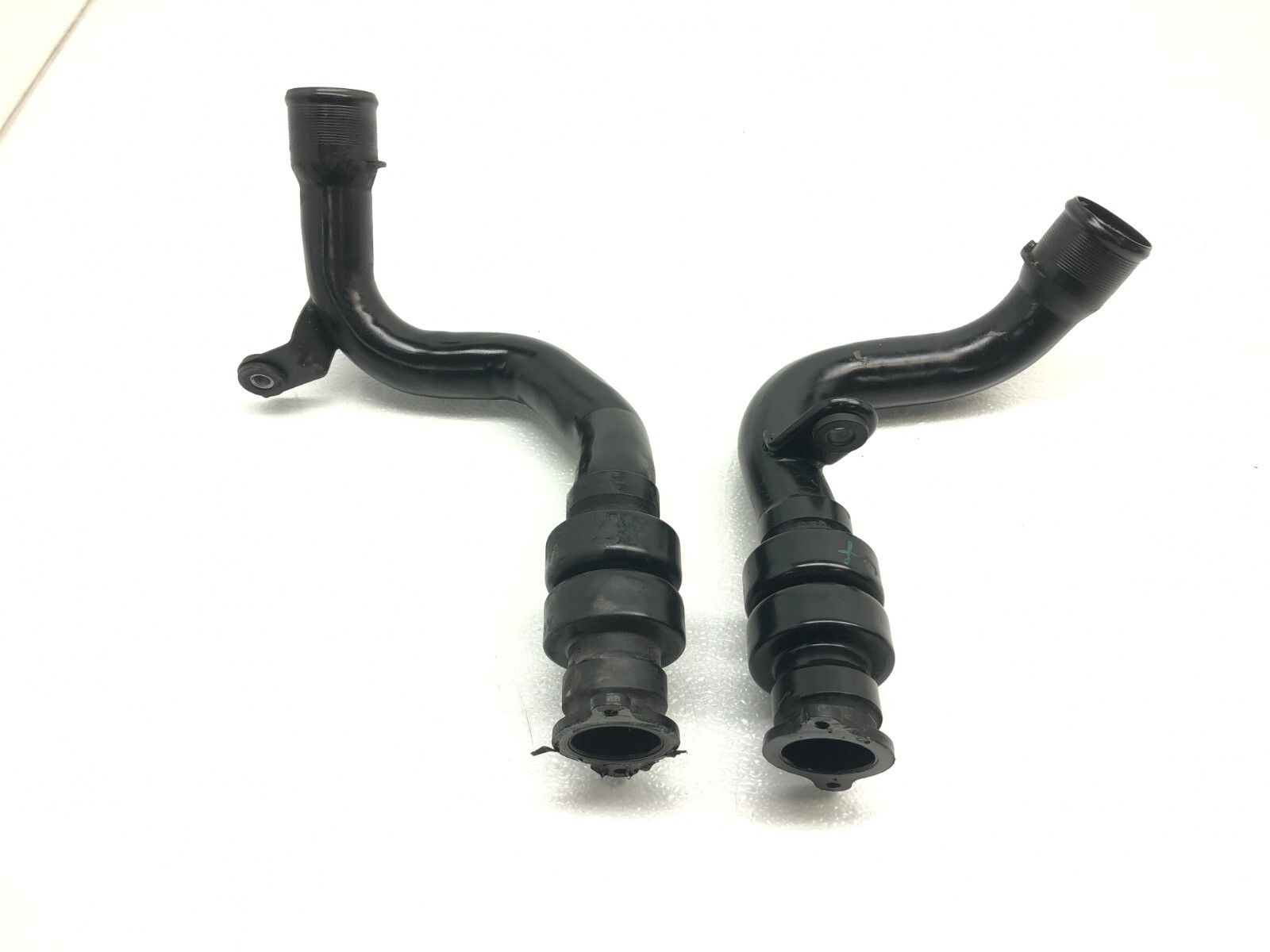 2014-2019 MASERATI GHIBLI 3.0L V6 FRONT TURBO INTERCOOLER HOSE TUBES X2 OEM.