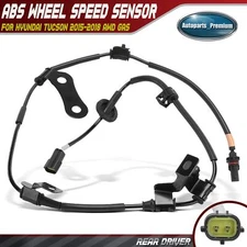 Rear Driver LH Side ABS Wheel Speed Sensor for Hyundai Tucson 2015-2018 AWD GAS