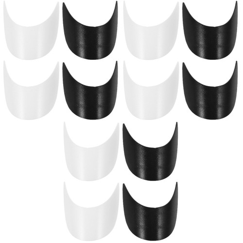 12 pcs Baseball Hat Brim Replacement Plastic Brim Part Sun Hat Visor