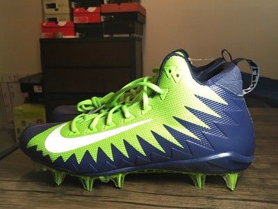 neon football cleats