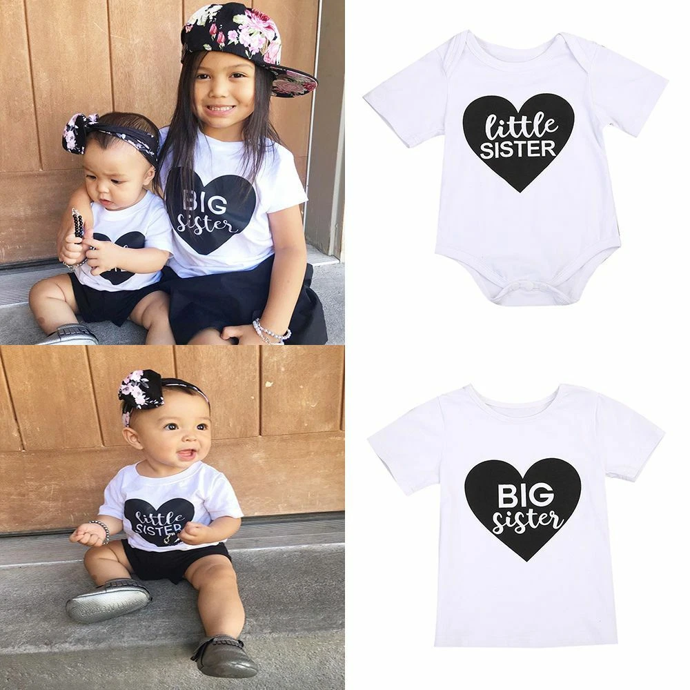 Matching sister outfits newborn and toddler hotsell