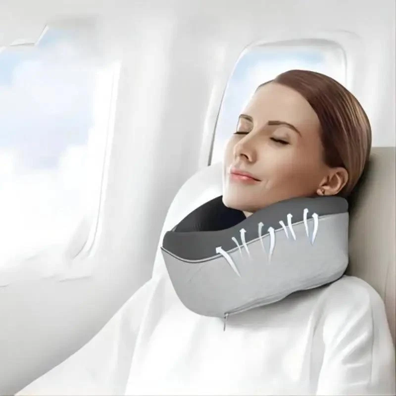 Travel Pillow Neck Head Cushion Rest Memory Support U-shaped Foam Flight Pillows