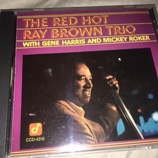 RED Hot Trio by Ray Trio Brown (CD, 1990) with Gene Harris