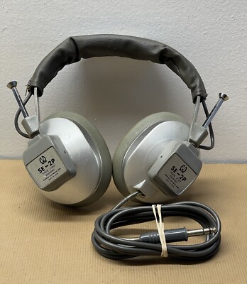 Vintage Pioneer SE-2P Stereophonic Stereo Headphone Made in Japan Untested 