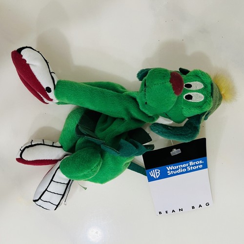 1997 Warner Brothers Marvin the Martian & K-9 Dog Bean Bag Plush Vintage WB NWT - Picture 5 of 5