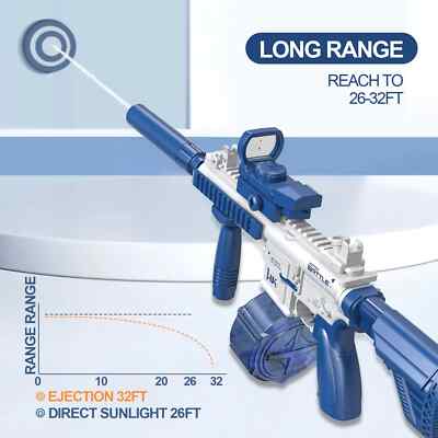New M416 Electric Water Gun Automatic Shooting Toy Summer Beach Entertainment
