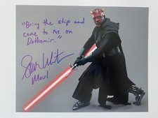 SAM WIDOWER In Person Signed Autograph 20x25cm Star Wars