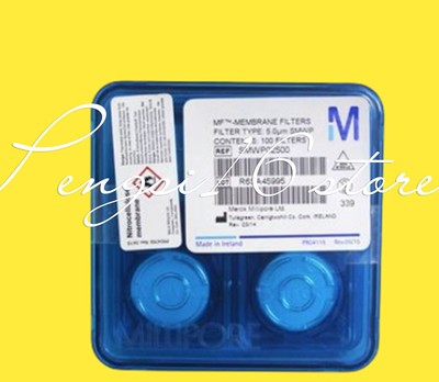 100X/box SMWP02500 mixed cellulose ester membrane 5um 25MM #T9
