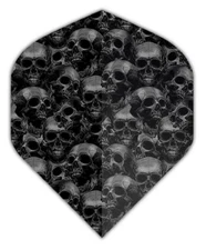 PENTATHLON Skulls Standard Dart Flights  100 Micron - 5 sets (15 flights)