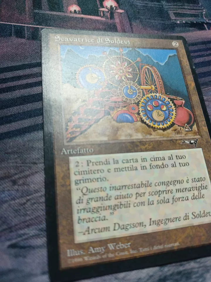 Soldevi Digger Alliances Italian MTG - BLING FOR RIVER SONG EDH! ONLY 1 ON EBAY! - Image 2 of 4