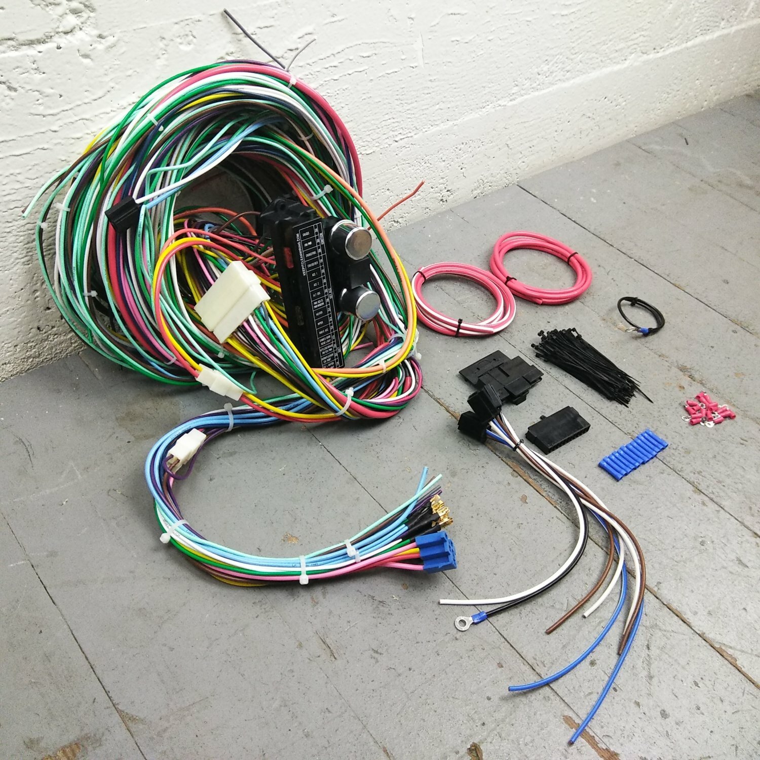 1967 1968 Mustang Wire Harness Upgrade Kit fits painless update