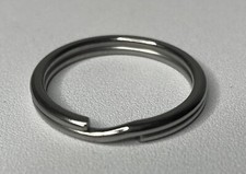 1" - 2" 25mm-50mm 304 Stainless Steel Split Rings, Key Rings - 8 pieces